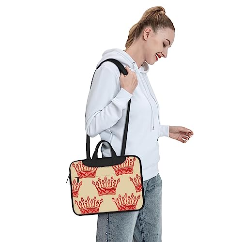 Sac pour ordinateur portable VACSAX couronne rouge et porte-documents chic