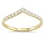 Yellow Gold-Tone CZ