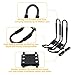 PIRIPARA Kayak Roof Rack 2 Pairs J-Bar Carrier Holder for Canoe, SUV, Cars, Truck, Surf Ski, Car Top Mount Racks for Trip, Set of 4