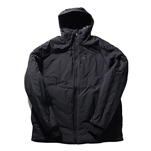 【TOPO DESIGN(トポデザイン)】MOUNTAIN PUFFER HOODIE マウンテンパファーフーディー (S, ブラック)