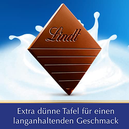 Lindt EXCELLENCE Extra Cremig - Vollmilchschokolade | 100 g Tafel | Zartschmelzende Edel-Milchschokolade mit cremig-milchigem Aroma | Intensiver, langanhaltender Geschmack | Schokoladengeschenk