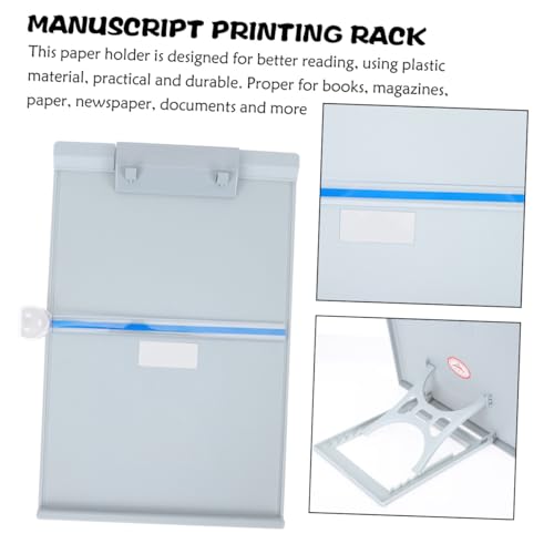 Support documents bureau ajustable et porte-papier d'organisation - 3