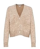 Marke: Opus, Artikel: Damen Strickjacke, Farbe: macadamia, Modellname: Dalex, Modellnummer: 248089431-2104