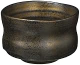美濃焼 抹茶碗 杵型 いぶし黒 日本製 505-27