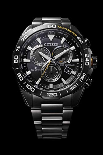 [CITIZEN] プロマスター PROMASTER エコ・ドライブ 電波時計 (グレー/ビジネス/防水/メンズ) CB5037-84E LANDシリーズ シチズン 電波ソーラー 商品画像3