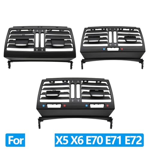 Grille de ventilation climatisation arrière pour BMW X5 X6 E70 E71 2007-2013 - 2