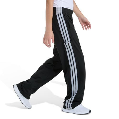 Image of adidas Boys Elastic Waistband 3-Stripe Sport Pant