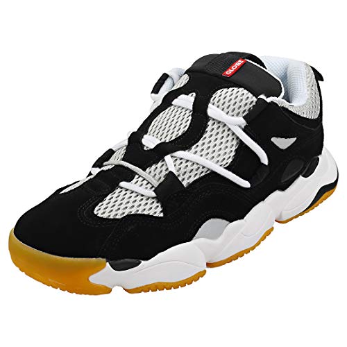  Globe Option Evo, Scarpe da Skateboard Uomo, Multicolore Nero/Grigio/Bianco 000, 40 EU