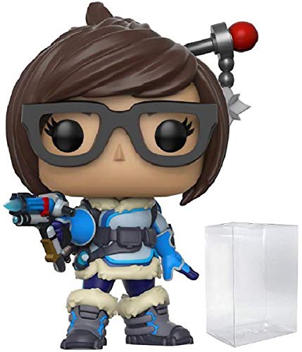 Funko Pop! Games: Overwatch - Mei Vinyl Figure (Bundled with Pop BOX PROTECTOR...