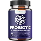 Bio Sense Probiotics for Women and Men Beneficial Bacteria Supplement for Digestive Support and Immune System Booster with 40 Billion Organisms that Promotes Weight Loss A Natural Supplement