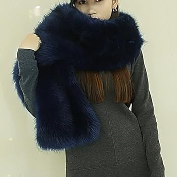 FlyGulls Dames imitatiebont sjaal luxe bont sjaals en wraps voor avondjurken bruids imitatiebont wrap voor bruid en bruidsmeisjes warm bont cape voor winter bruiloft avond feest, Grijs, one size
