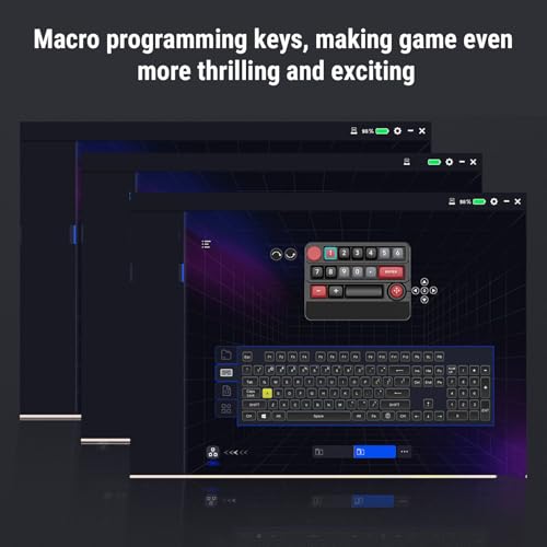Clavier de jeu pour ordinateur portable tri-mode idéal pour optimiser son espace