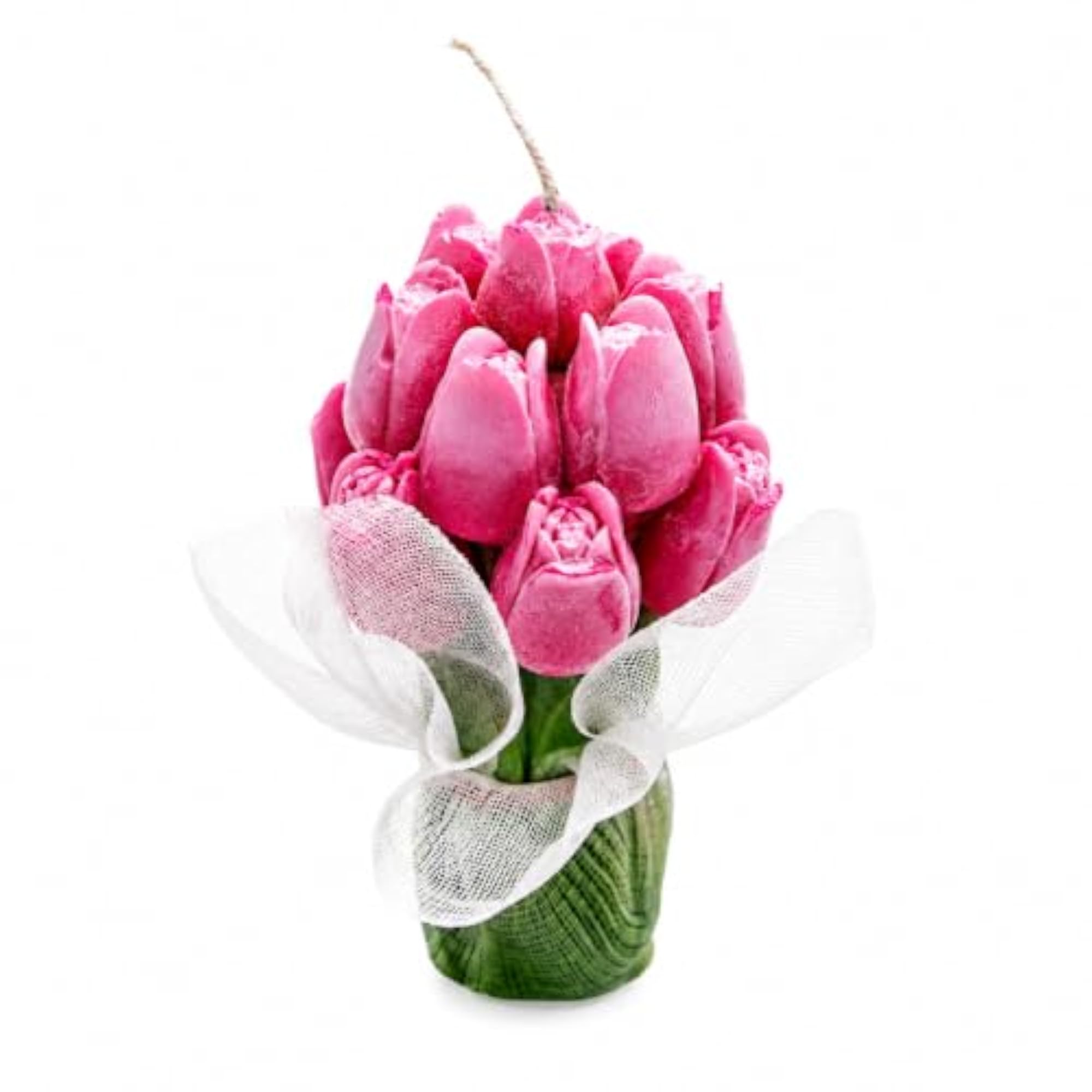 Handmade Bouquet Candle for Spring Gift and Home Decor