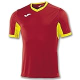 Sport type: Fútbol Joma Champion IV M/C Camiseta Equipamiento, Hombre, Rojo/Amarillo, L