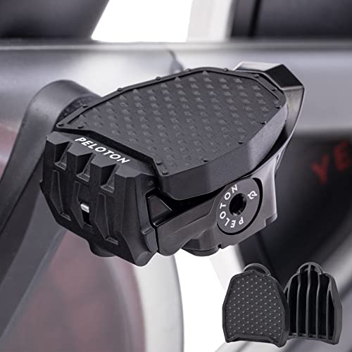 BUCKLOS Look Delta Pedal Converter for Peloton Bike & Bike Plus -Replacement Pedals Adapter for Regular Shoes Compatible with Original Bike, Flat Platform Pedals, Exercise Bike Accessories
