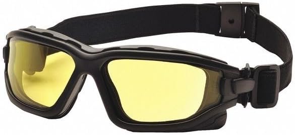 Safety Goggles, Amber Anti-Fog, Anti-Static, Scratch-Resistant Lens, Mfr: SB7030SDT-A