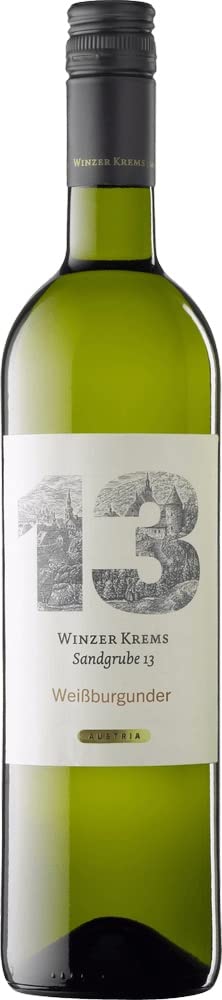 VINELLO 6er Kennenlernpaket - Sandgrube 13 Weine vom Winzer Krems mit einem VINELLO.weinausgießer | 6 x 0,75 Liter