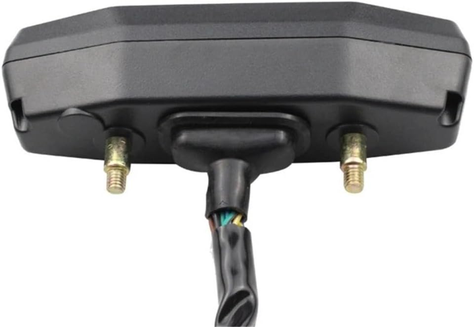 Motorcycle Odometer Gauge Motorcycle Tachometer Digital Speed Meter LED Tachometer Dashboard Instrument Panel Meter Display Universal