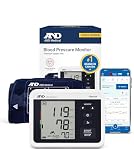 A&D Medical Voice-Guided Blood Pressure Monitor Premium Upper Arm | Bluetooth, UA-1040TCNBLE - Wide Range Cuff (8.6-16.5" / 22-42cm) Ideal for Visually Impaired - 3 Language Selections, Accessible