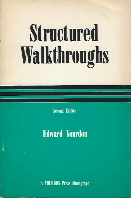 Buy Structured Walkthroughs — BookShops.in