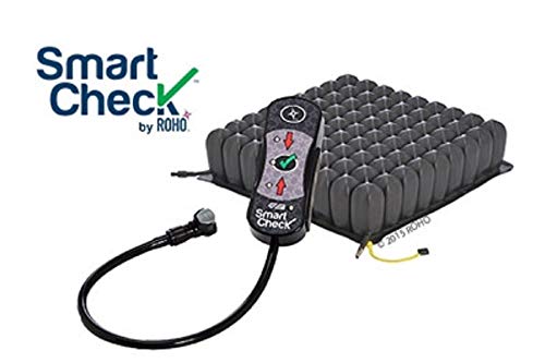 Roho High Profile Wheelchair Cushion - 20 x 20 - Adjustable Pressure Relief Air Seat - Conforms to Body Shape and Weight - with Pump, Cover, Repair Kit - Sensor not included by Roho - Image 2