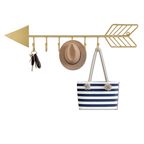 How to Create a Stylish and Organized Space with a Gold Wall Coat Rack