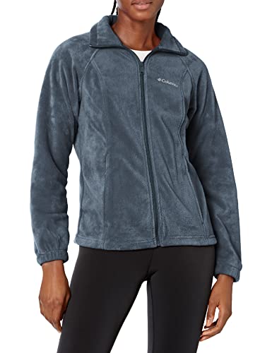 Columbia Women's Benton Springs Full Zip, Night Shadow, L