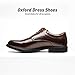 Bruno Marc Men's Downing-02 Dark Brown Leather Lined Dress Oxford Shoes Classic Lace Up Formal Size 11 M US