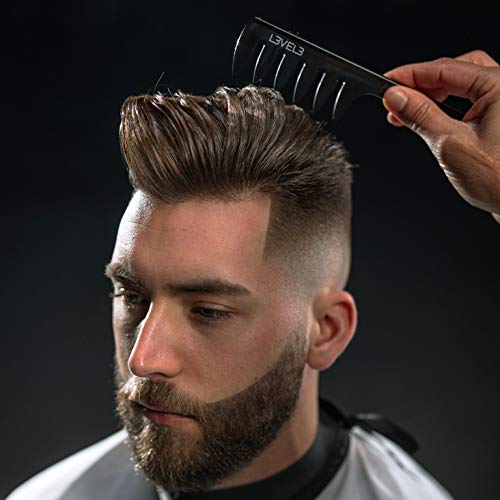 Level 3 Styling Comb Set - Professional Salon Look - Lightweight And Ergonomic - Comfortable And Glides Easily - Level Three - 2Pc #TOP1