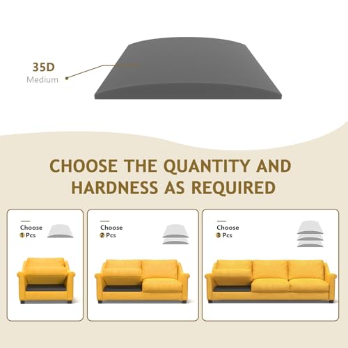 MYLIFESION Couch Cushion Support for Sagging Seat, 24x24x2 inches by MYLIFESION - Image 4