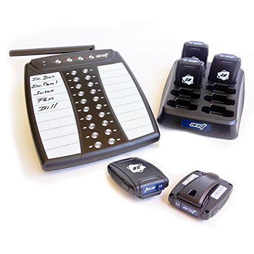 Staff Pager System Kit with 5 Pagers