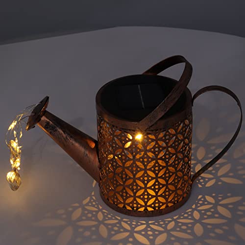 Lampe solaire d'extérieur arrosoir lumineux étanche décoration pelouse et passerelle