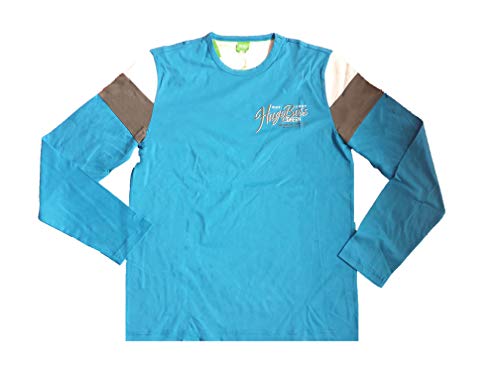 T-shirt épais à manches longues homme bleu BOSS Hugo 50231966