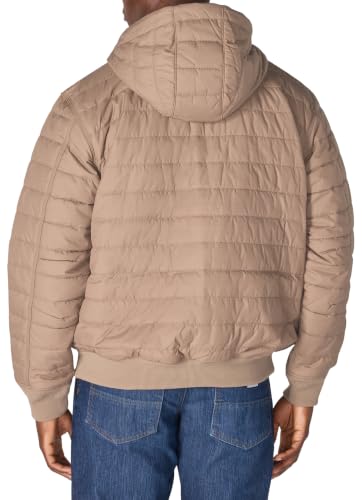 Image of Carhartt Men's Rain Defender Relaxed Fit Lightweight Insulated Hooded Jacket