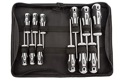 Blackout Xp 12-Piece Magnetic-Tip Torx Screwdriver Set Plus Zippered Carry Pouch #TOP3