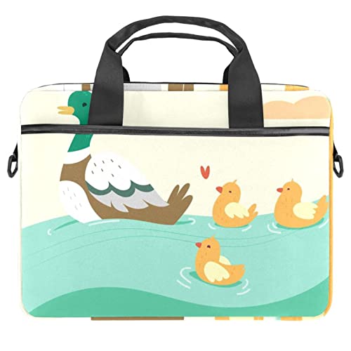 Sac ordinateur portable 13.3 pouces canard coloré pour vos trajets quotidiens en ville