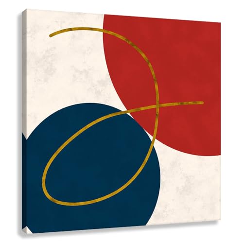 Novup Abstract Wall Art Bold Contrast Canvas Print Decor Pictures