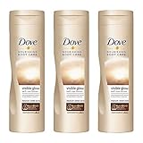 Para piel normal a oscura Dove 3X Nourishing Body Care Self Tanning Lotion Each 250ml Dark