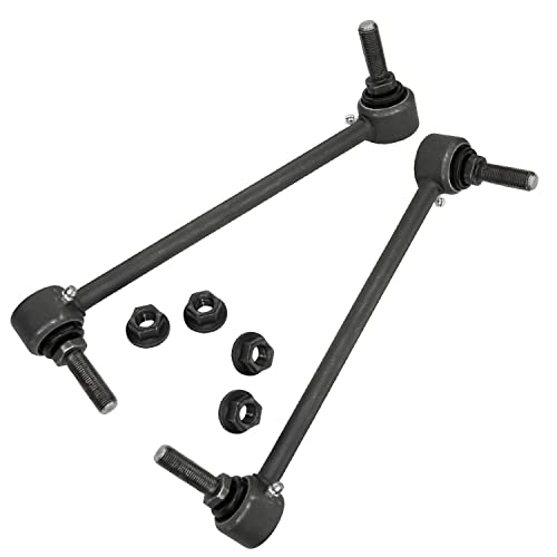 Image of Detroit Axle - RWD 8pc Front End Kit for 2014 2015 Cadillac CTS, 4 Lower Rearward and Upper Control Arms with Ball Joint 2 Outer Tie Rods 2 Sway Bar Links Replacement