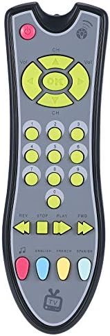 Telecomando giocattolo, giocattolo musicale per bambini, telecomando per TV, giocattolo educativo per bambini