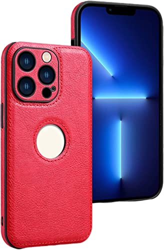 Étui antichoc iPhone 13 en cuir pour éviter les rayures de caméra