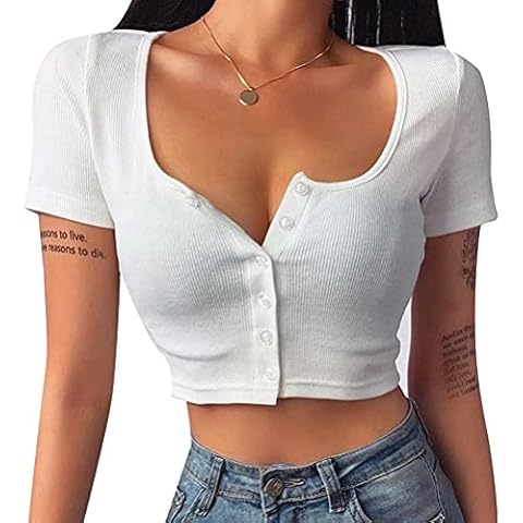 Minetom T-shirt court femme C Blanc M Cover