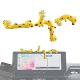 | Décor Miniature Animal: Notre collection de décor miniatures d'animaux artisanaux présente des décorations pour tableau de bord qui incluent des figurines mignonnes de girafe, parfaites pour créer des accents ludiques pour étagères à la maison. Ces ornements de bureau réalistes améliorent l'ambiance des bureaux et des espaces personnels, offrant un ajout joyeux et décoratif partout où ils sont exposés. Idéales comme accessoires de décoration multifonctions, elles enrichissent tout environnemen