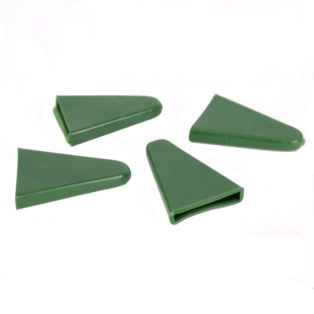 Gardening Naturally Cane Caps Moulded Rubber Pk Of 20 Protection Child Safe Bamboo Control