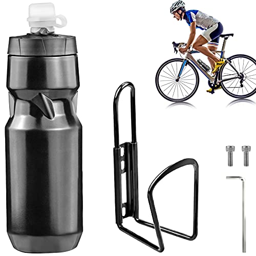 Soporte Agua Bicicleta Porta Botella Bicicleta Botella de Agua para Bicicleta con Accesorios para Bicicletas para Bicicletas de montaña y de Carretera Portabidón Esencial para Montar Cover