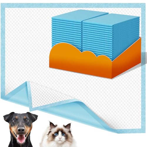 Image of VJJ Dog Pee Pads Extra Large 30x36in 35 Counts, XXL Puppy Pads, Large Pee Pads for Dogs, Disposable Urine Dog Pads Doggie Pads, Thicken Pet Pads for Dogs Cats Rabbits