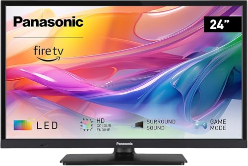 Panasonic TV 24S50AEZC, S50 Series, 24 Pulgadas, HD LED Smart TV, Fire TV, HD Colour Engine, HDR, Alexa Control De Voz, Modo De Juego, Reproductor Multimedia