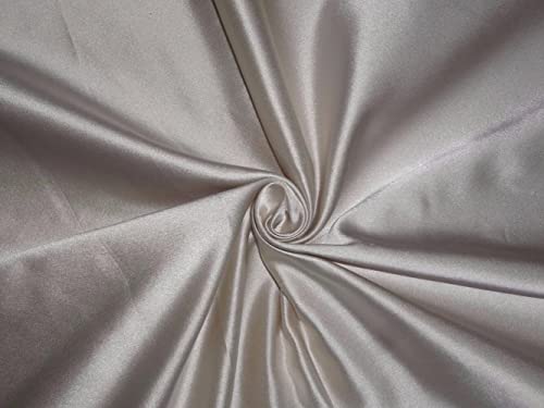 Soie Dutchess 147 cm Ivoire et Vert Citron pour Robes de Mariée d'Exception