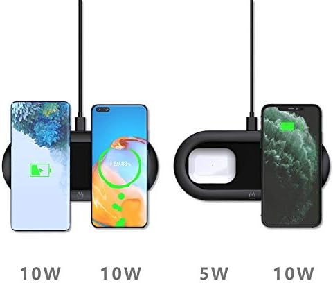 bhvxw mobile phone charger dual charge office desktop 2 in 1 double 10w charger fast charging