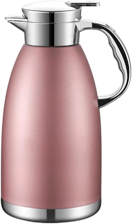 HBJWOV Thermal Hot Water Jug Stainless Steel Vacuum Bottle Layer Insulation Cafe Tea Kettle
